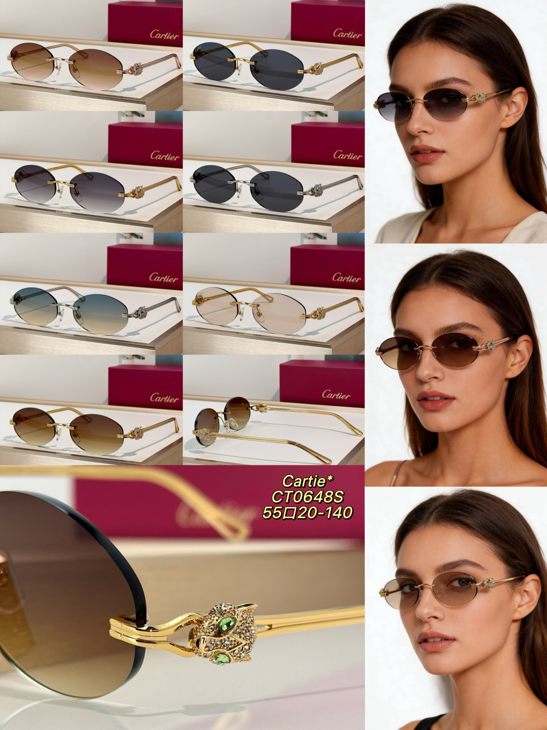 Designer Sunglasses CT0648S
