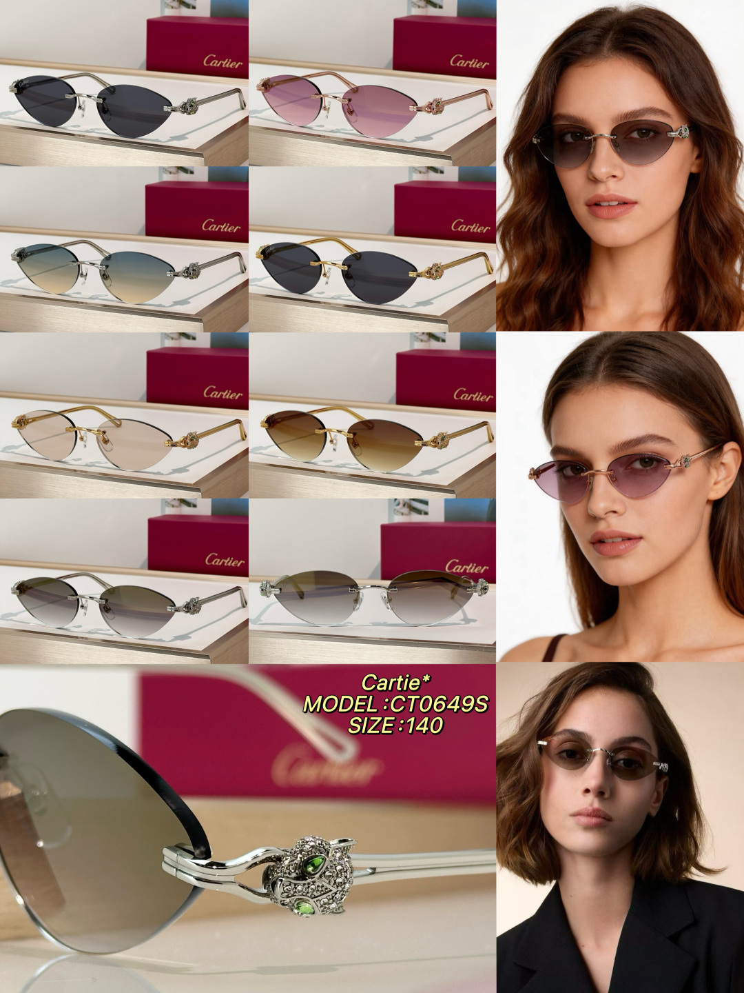 Designer Sunglasses CT0649S