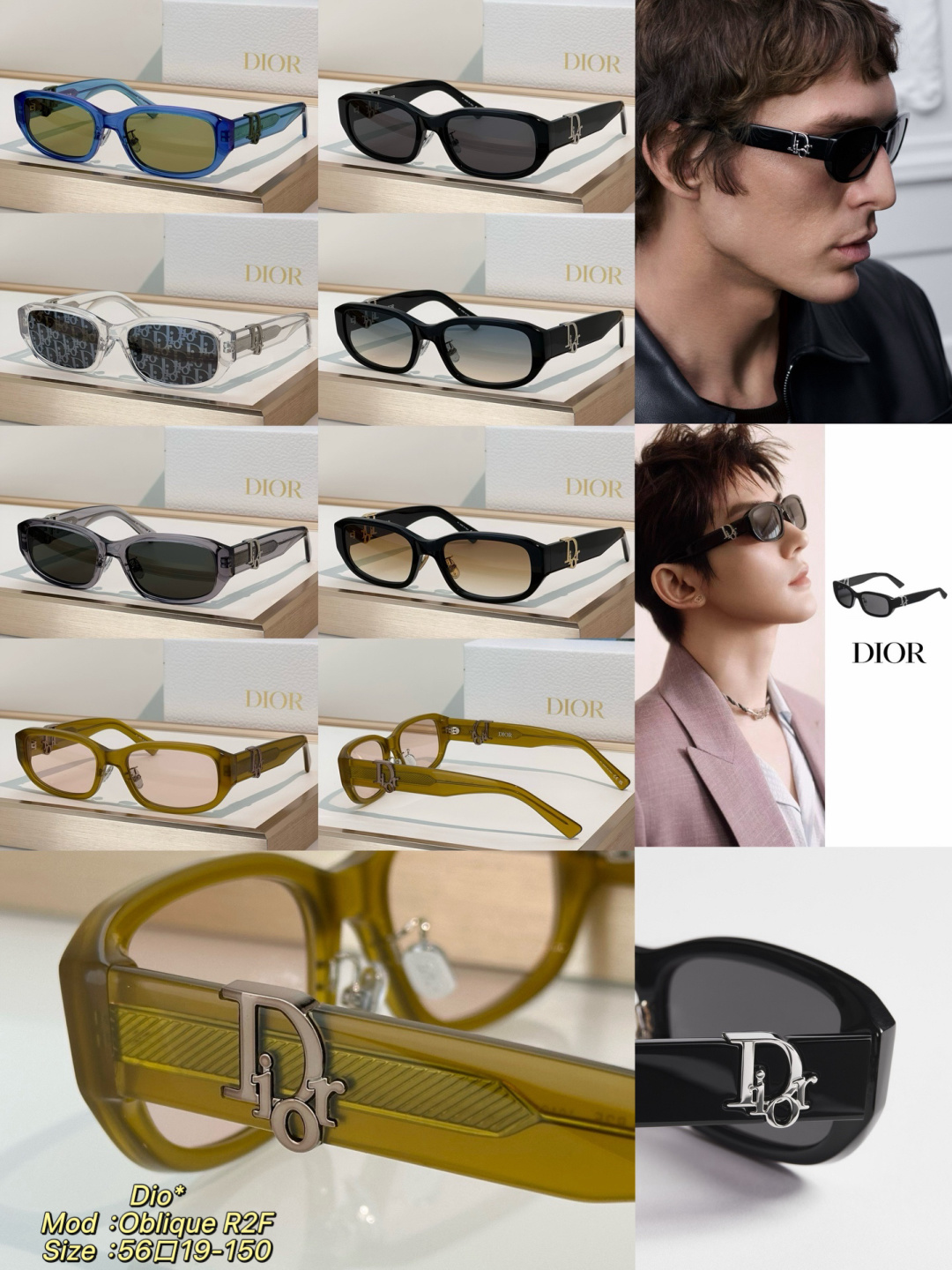 Designer Sunglasses Oblique