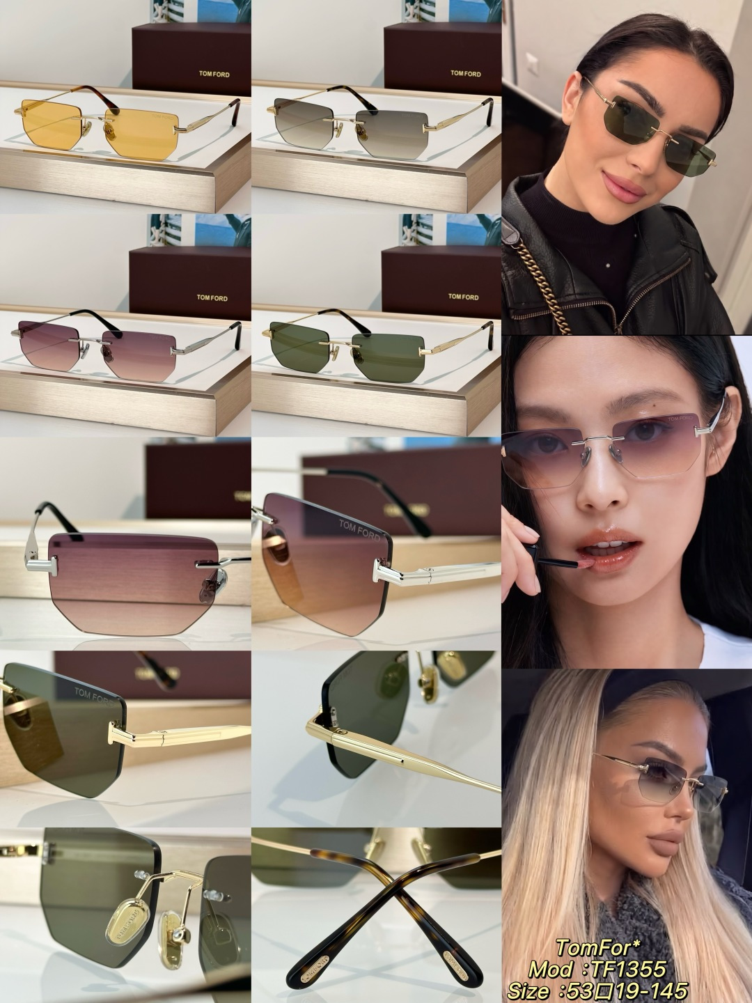 Designer Sunglasses TF1355