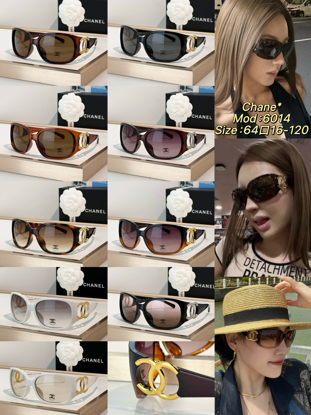 Chanel Sunglasses 6014