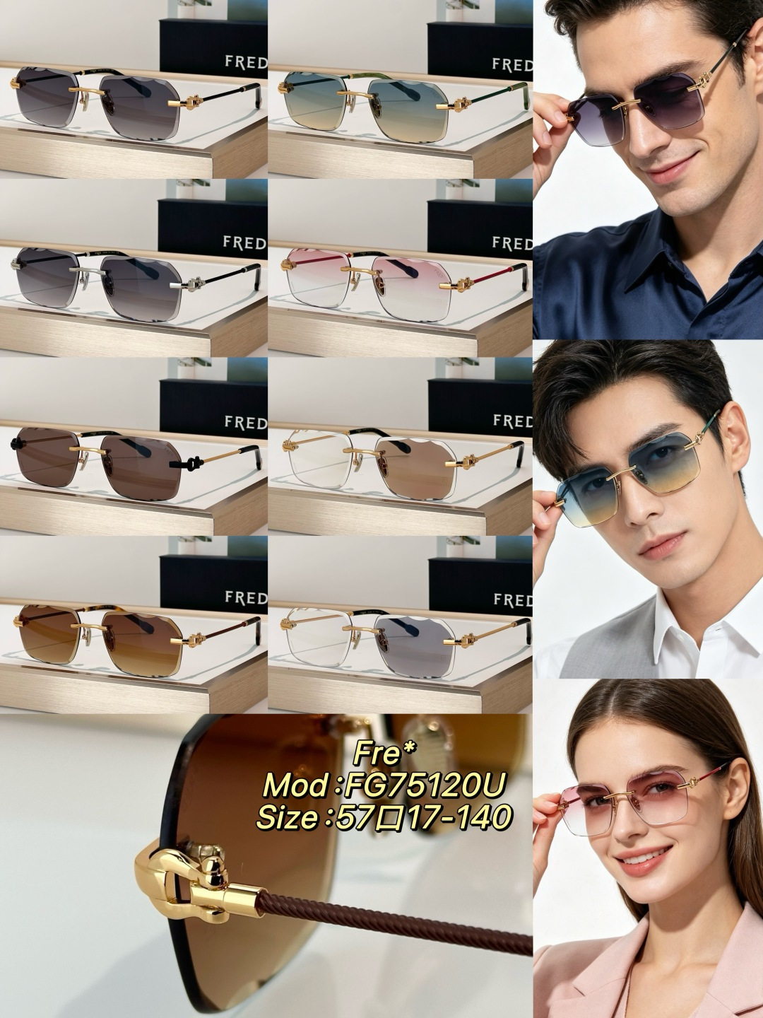 Designer Sunglasses FG75120U