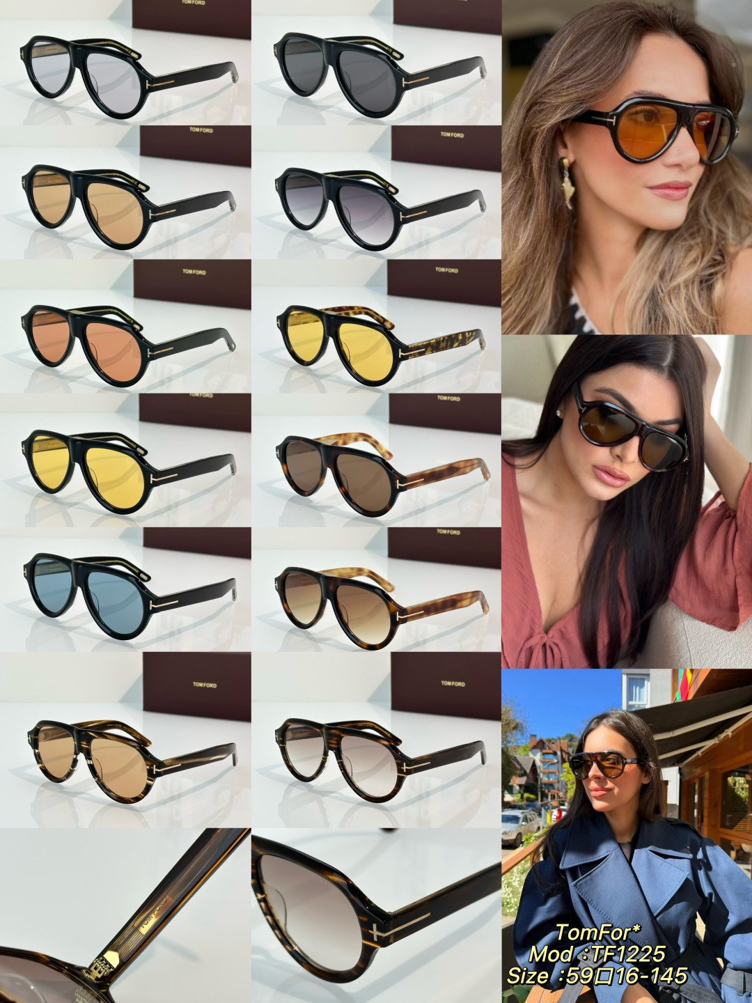 Designer Sunglasses TF1225