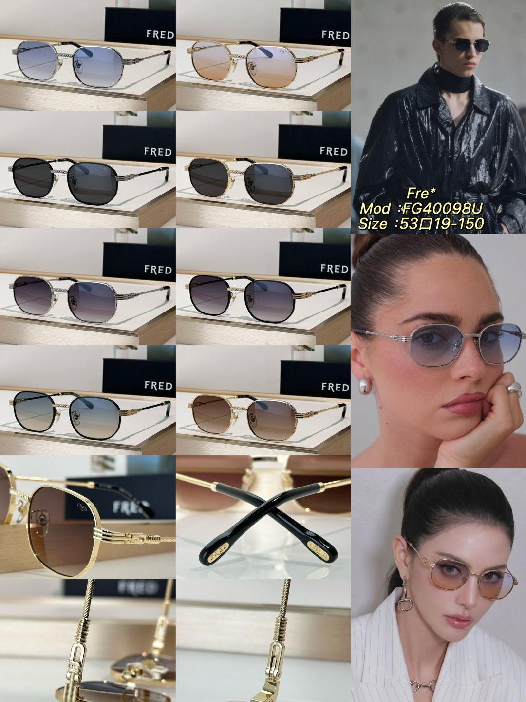 Designer Sunglasses FG40098U