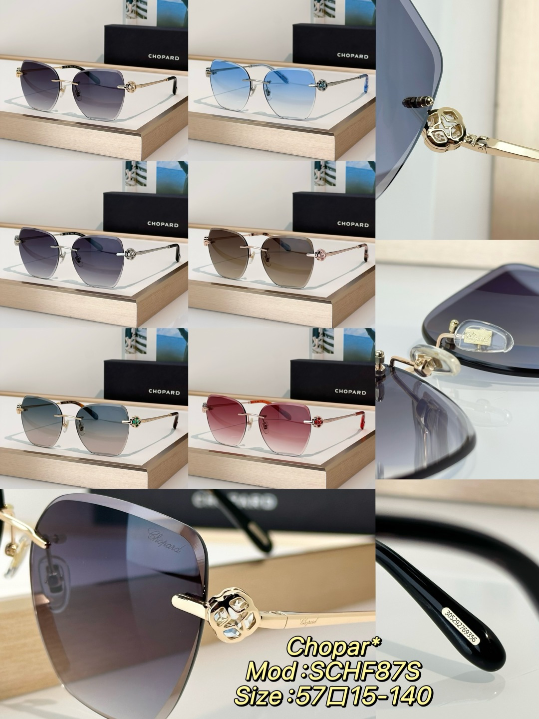 Designer Sunglasses SCHF87S