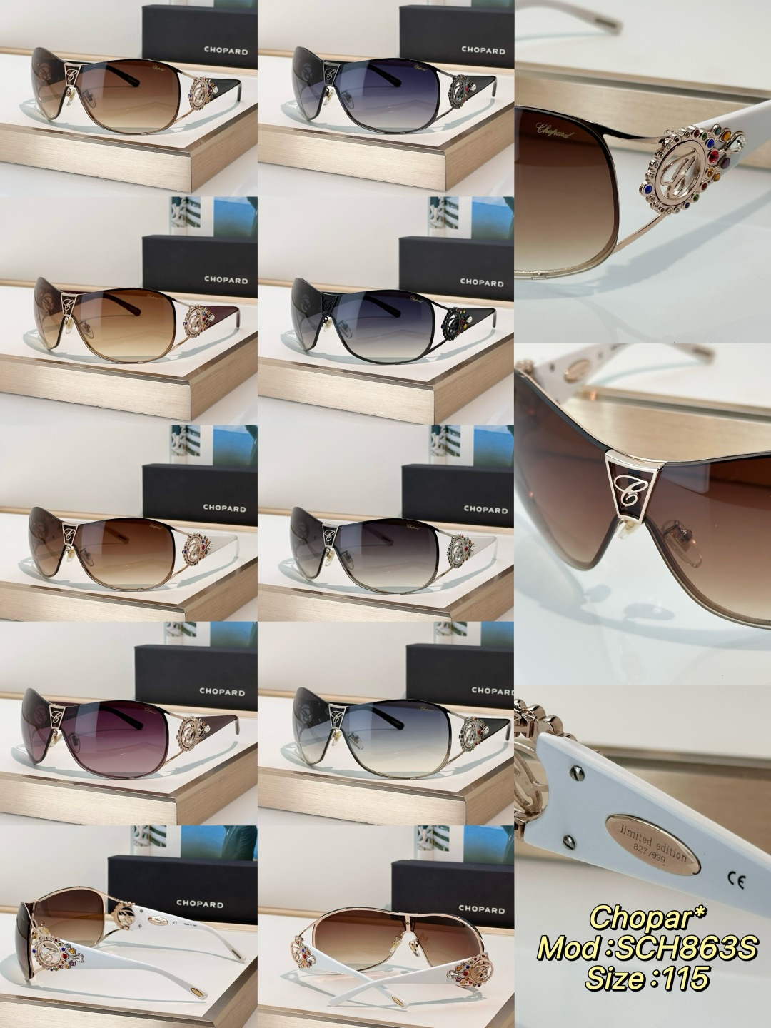 Designer Sunglasses SCH863S