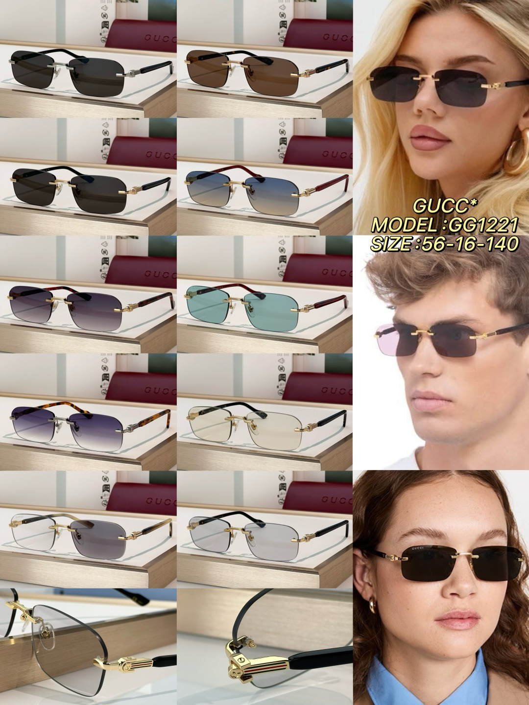 Designer Sunglasses GG1221