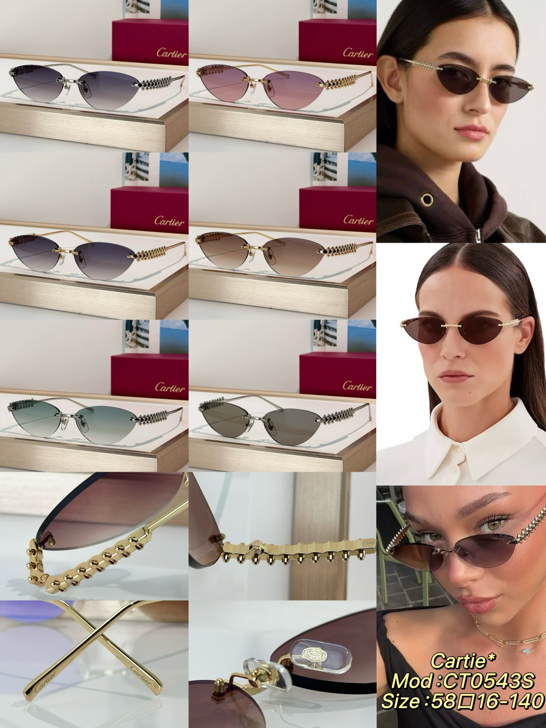 Designer Sunglasses CT0543S
