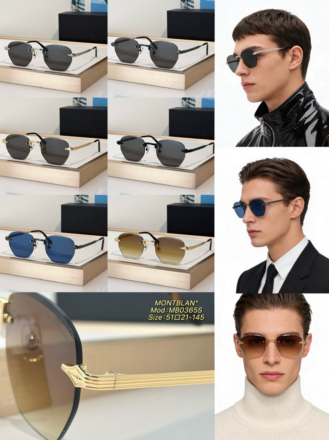 Designer Sunglasses MB0365S