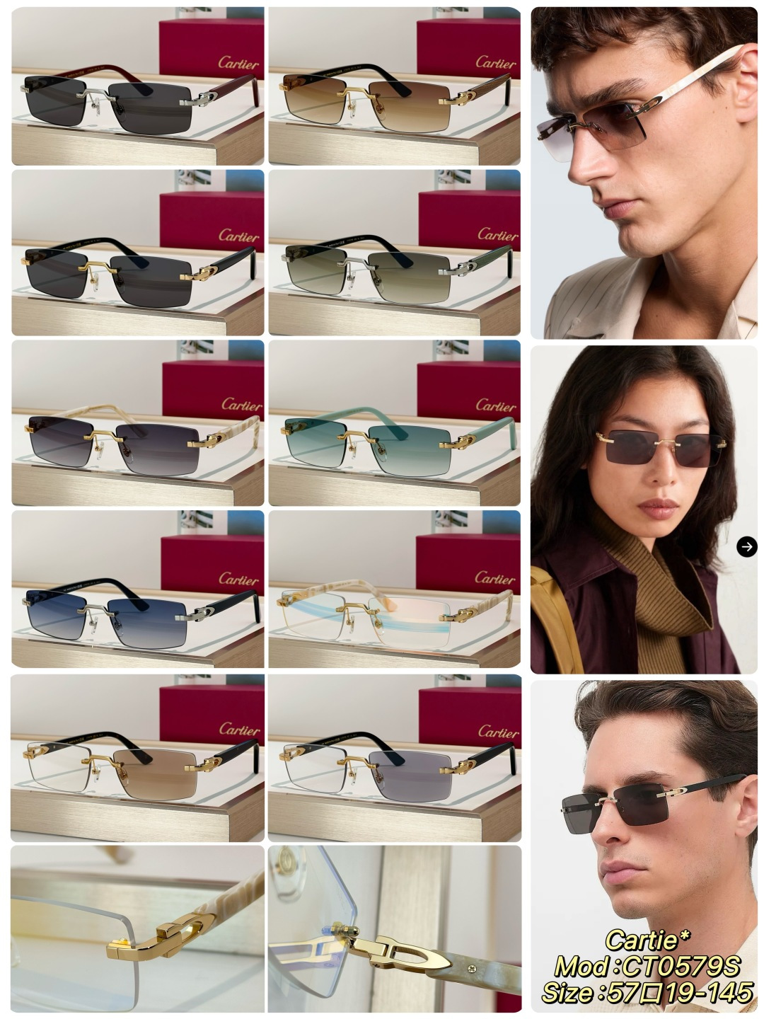 Designer Sunglasses CT0579S