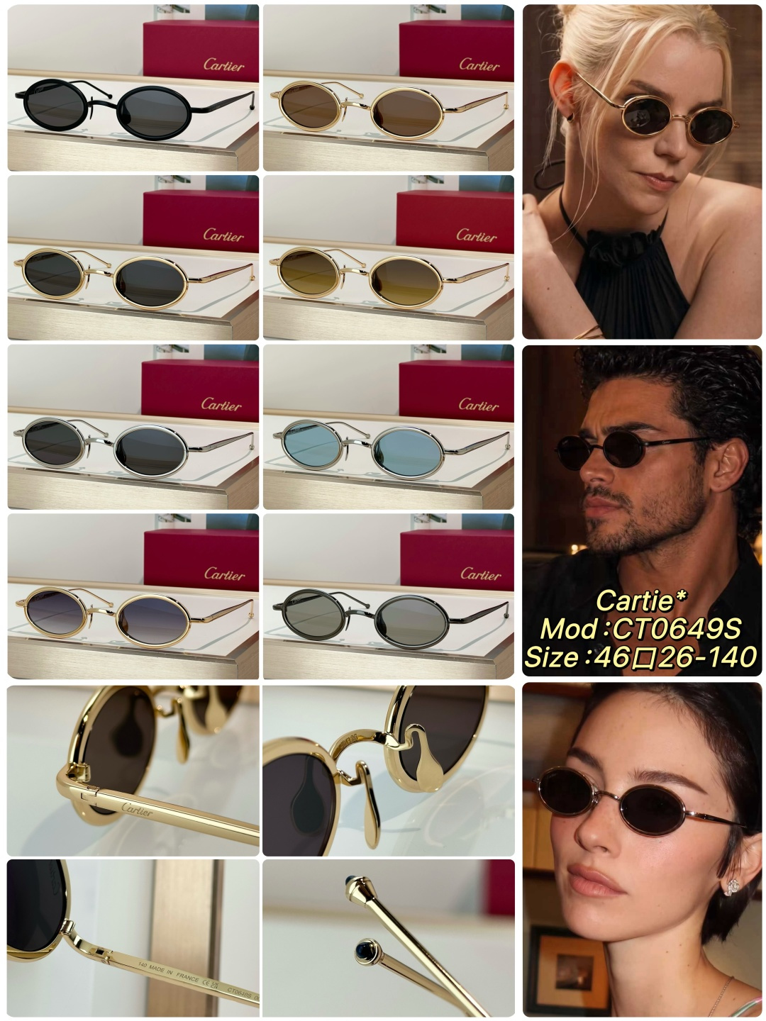 Designer Sunglasses CT0649S