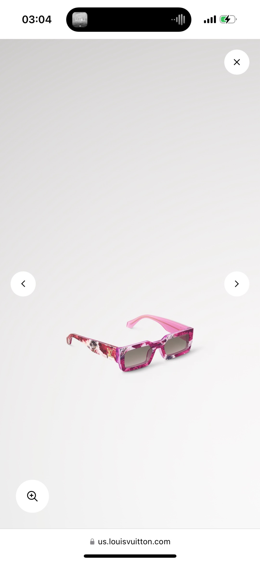 Louis Vuitton Sunglasses Z2391E