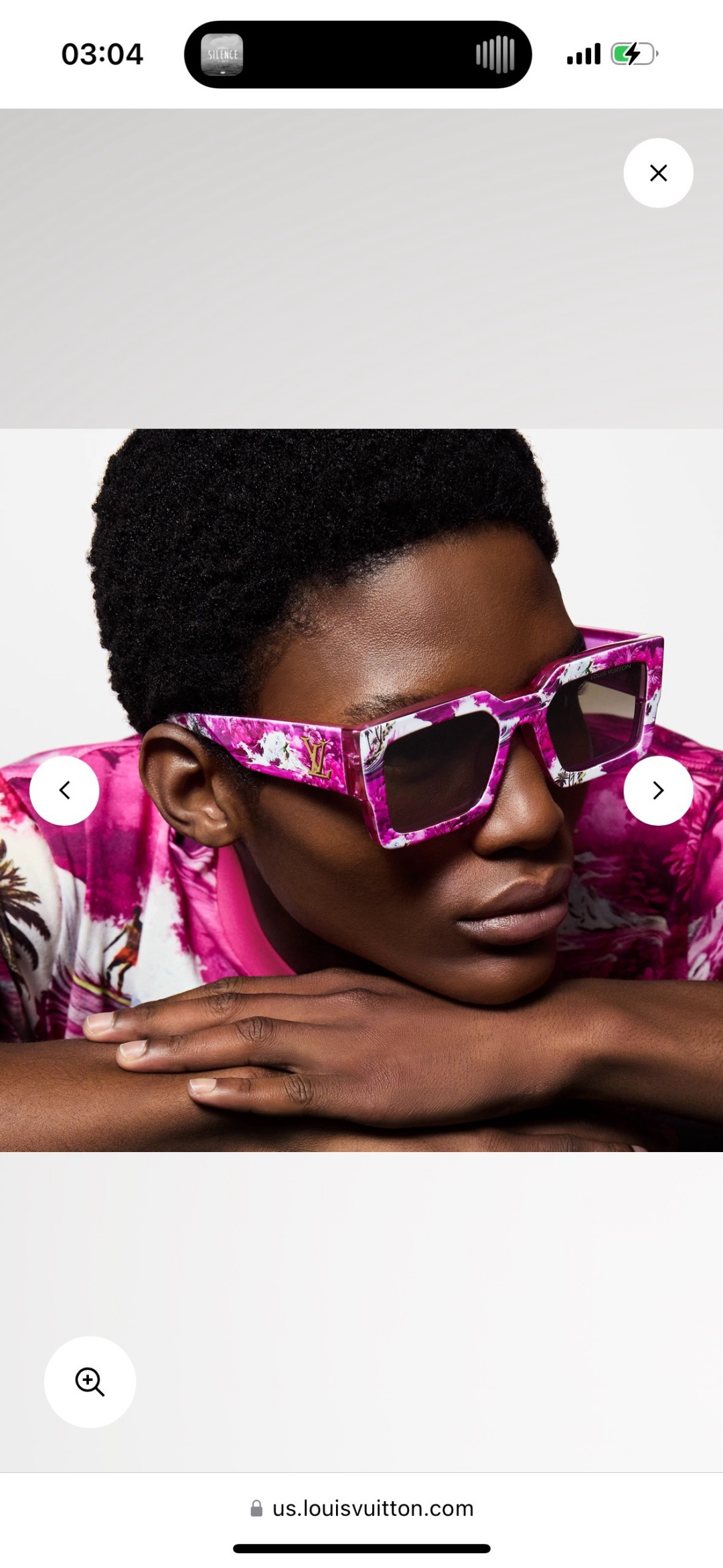 Louis Vuitton Sunglasses Z2391E