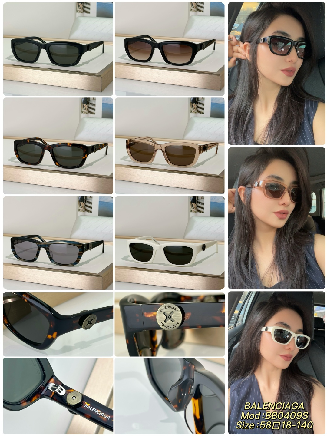 Balenciaga Sunglasses BB0409S