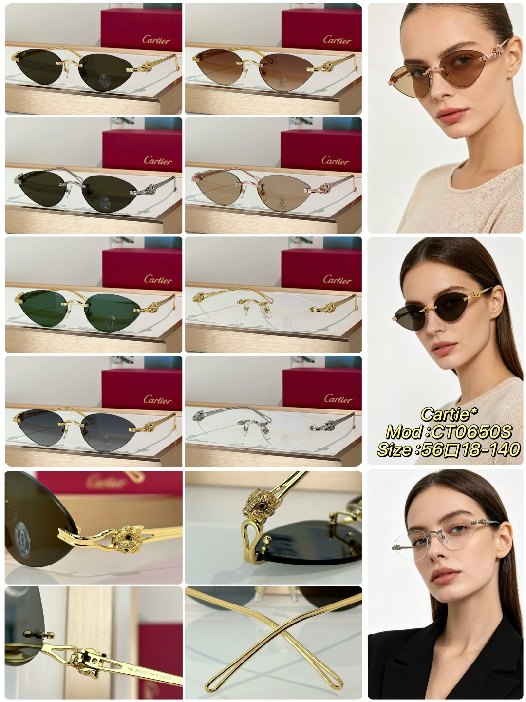 Designer Sunglasses CT0650S