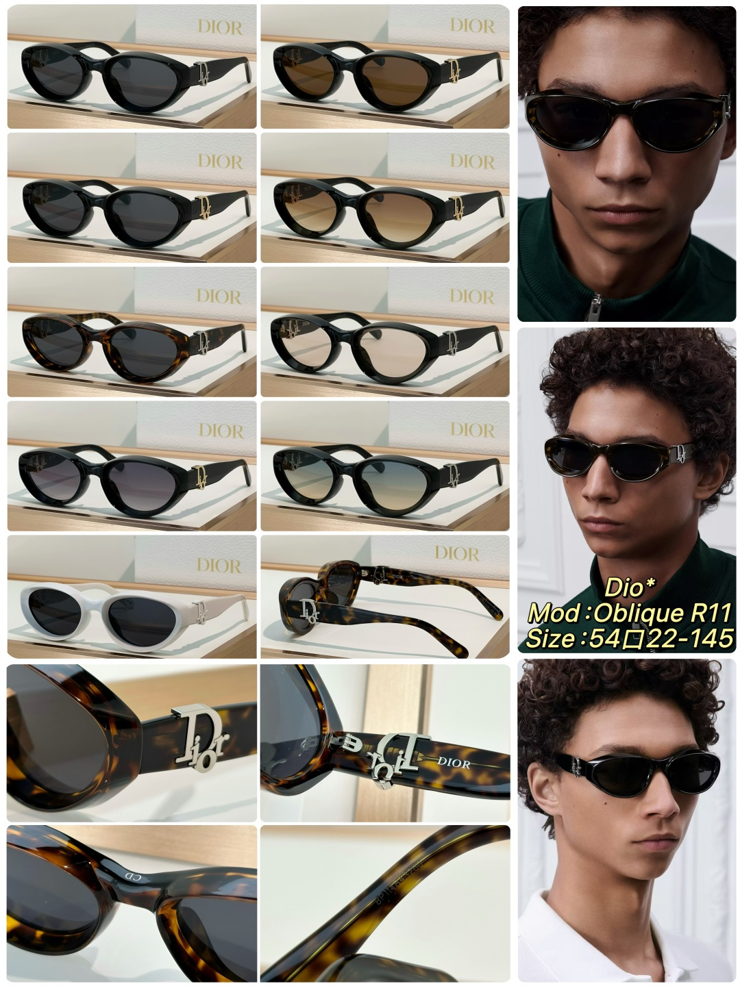 Designer Sunglasses Oblique