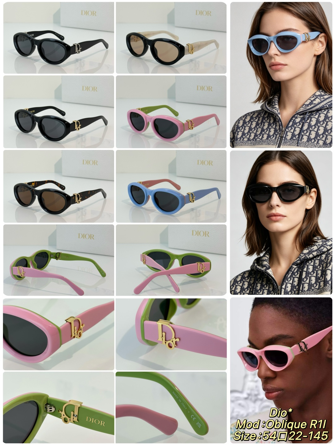 Designer Sunglasses Oblique