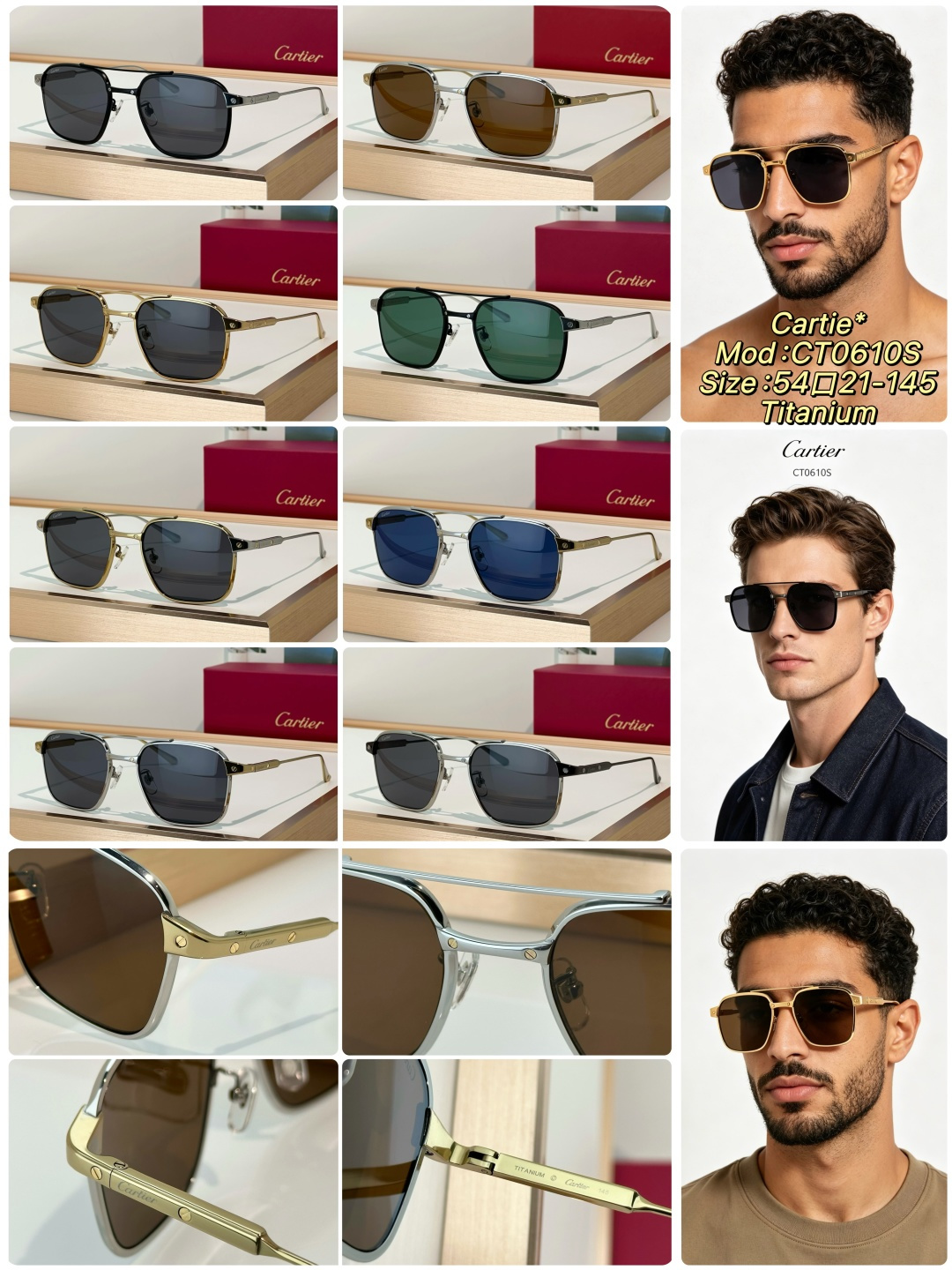 Designer Sunglasses CT0610S