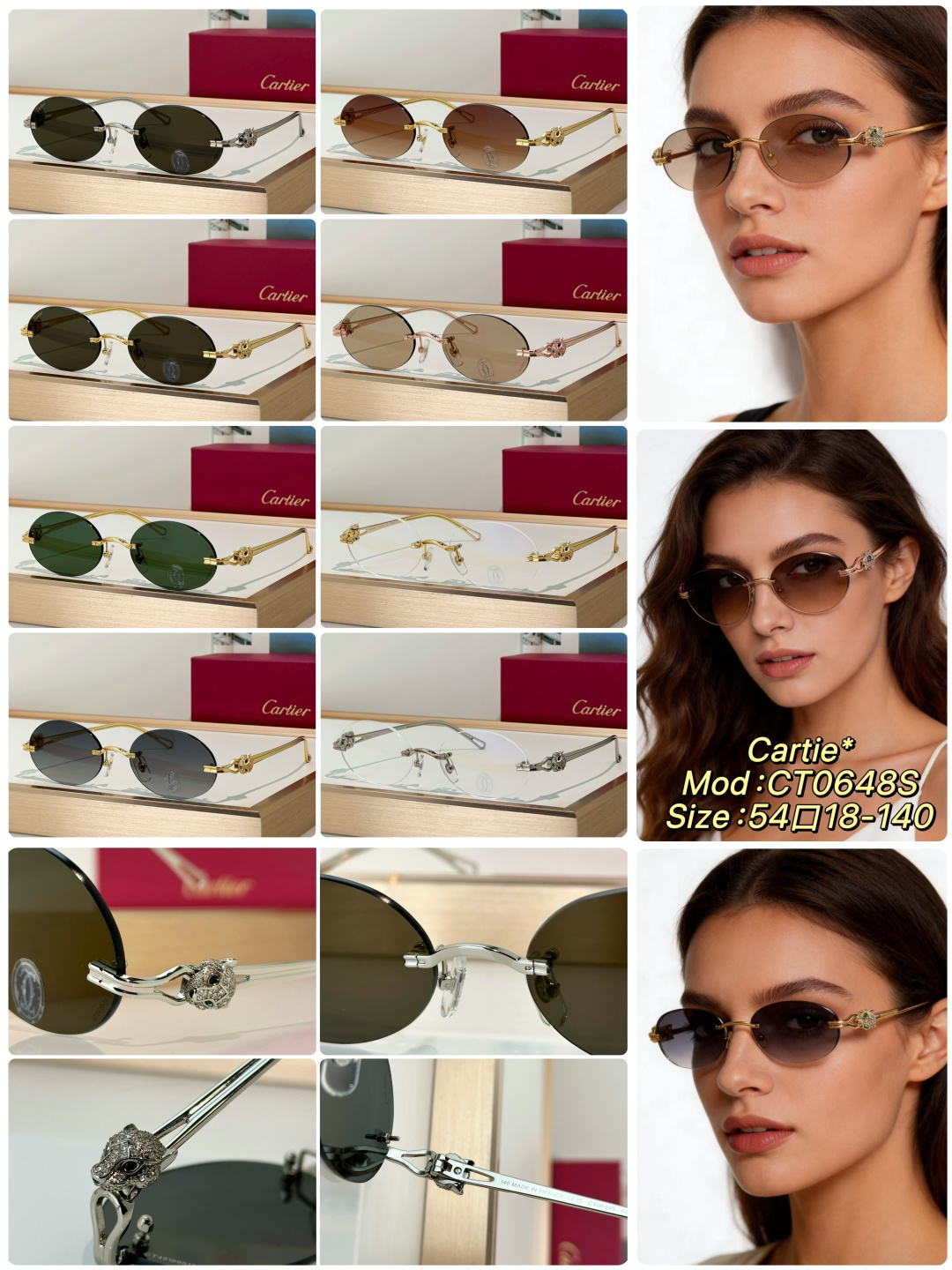 Designer Sunglasses CT0648S