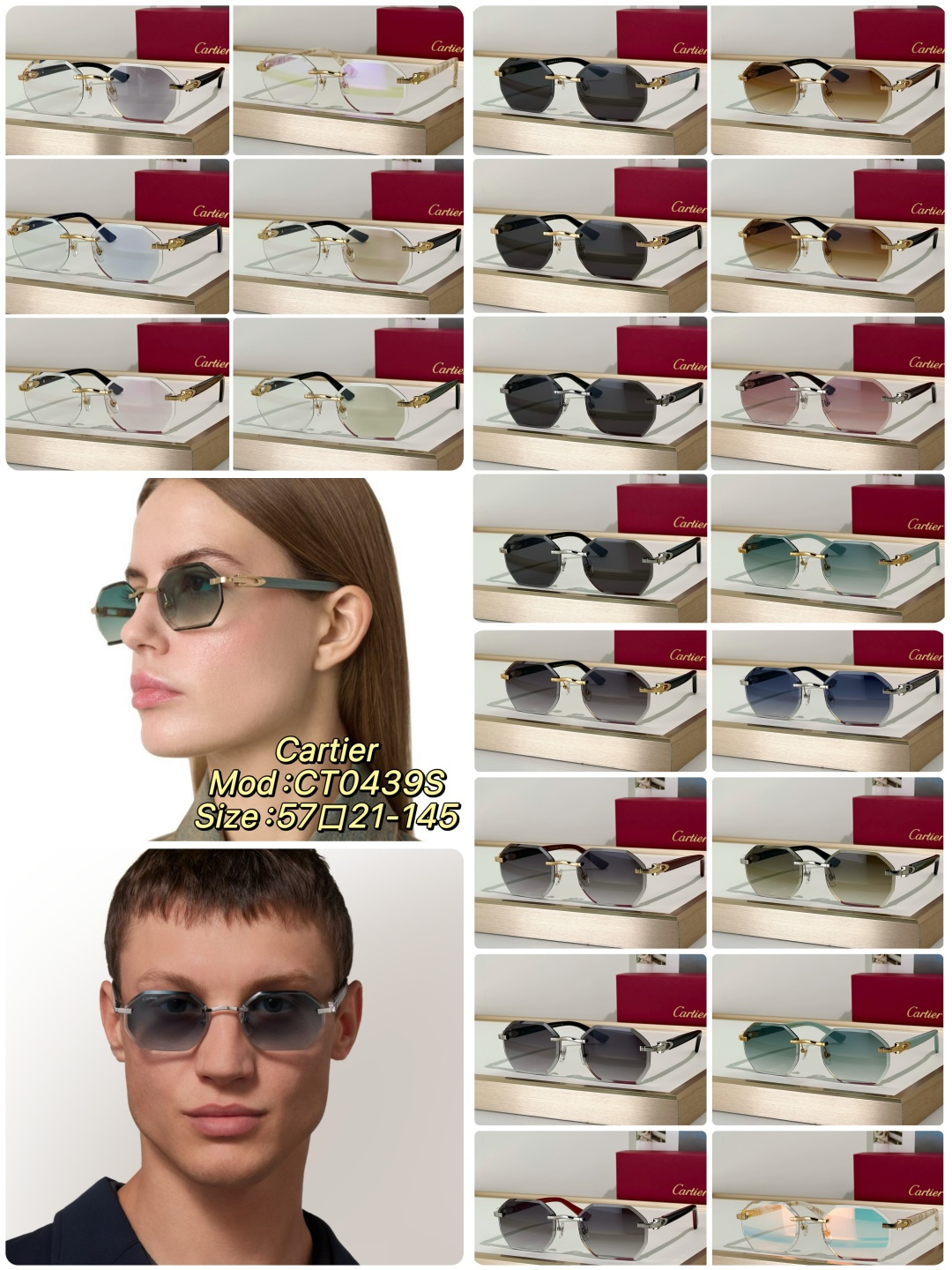 Cartier Sunglasses CT0439S