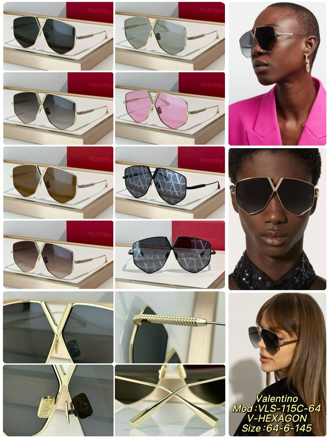 Designer Sunglasses VLS-115C-64