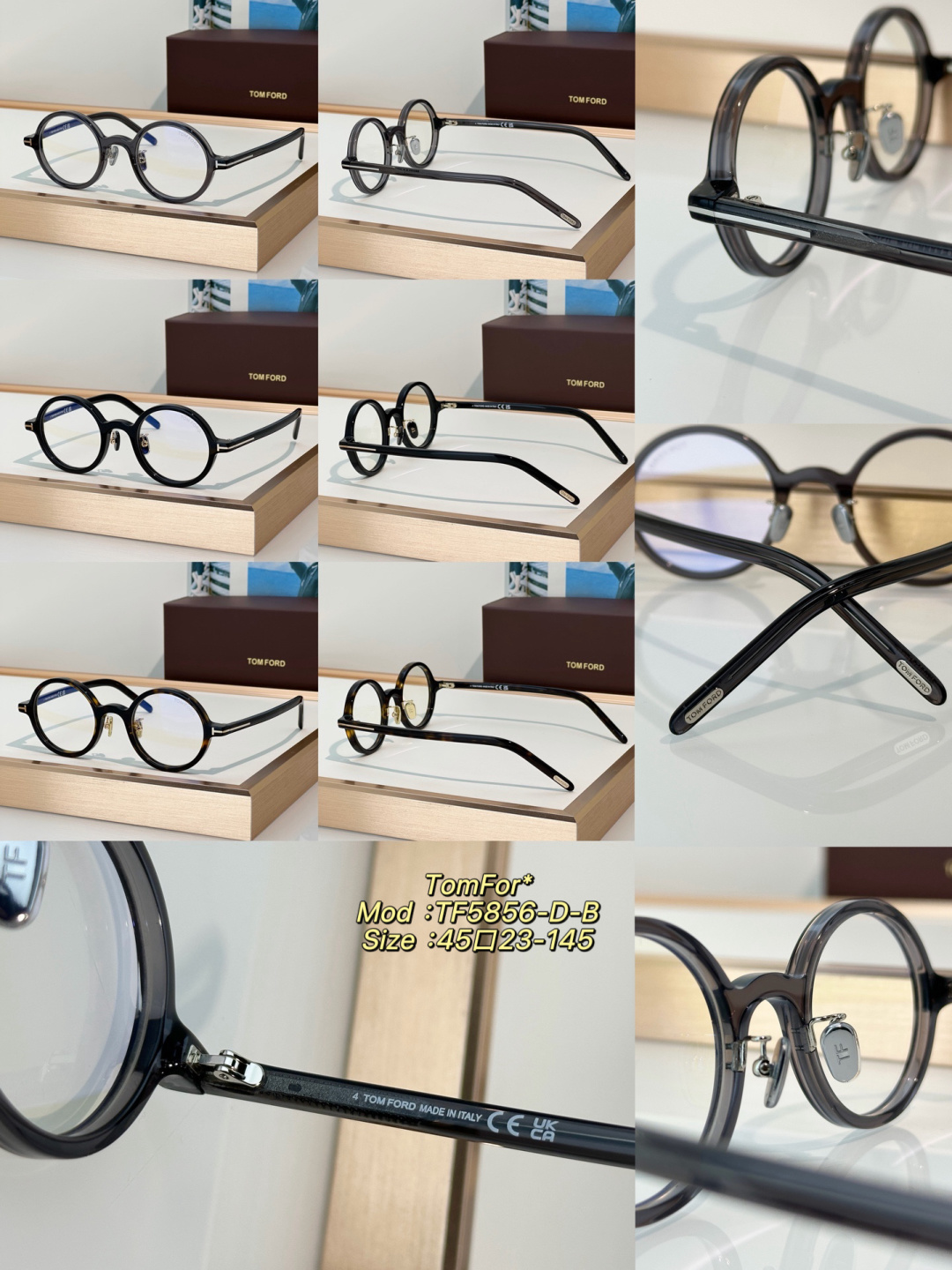 Designer Sunglasses TF5856-D-B