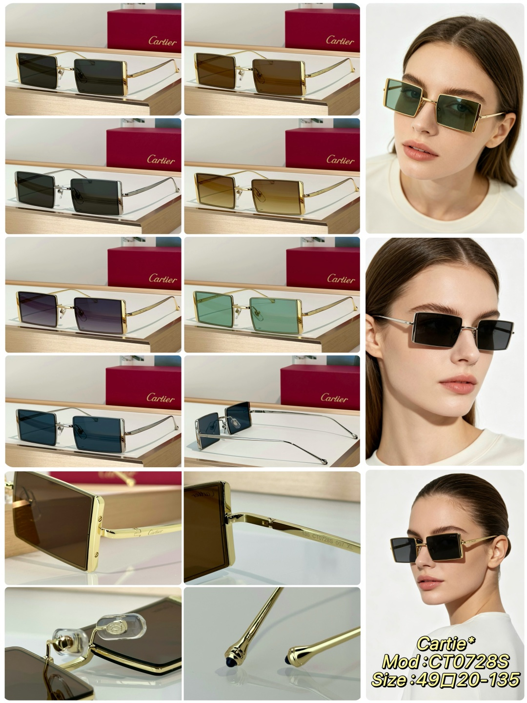 Designer Sunglasses CT0728S
