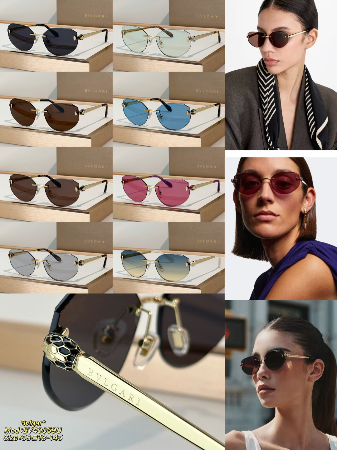 Bvlgari Sunglasses BV40059U