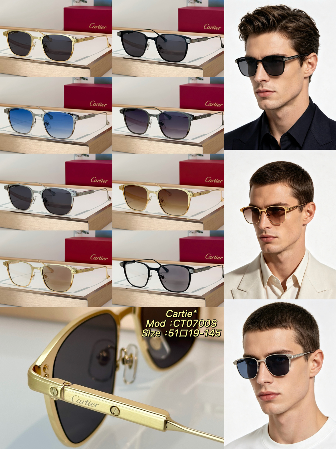 Designer Sunglasses CT0700S