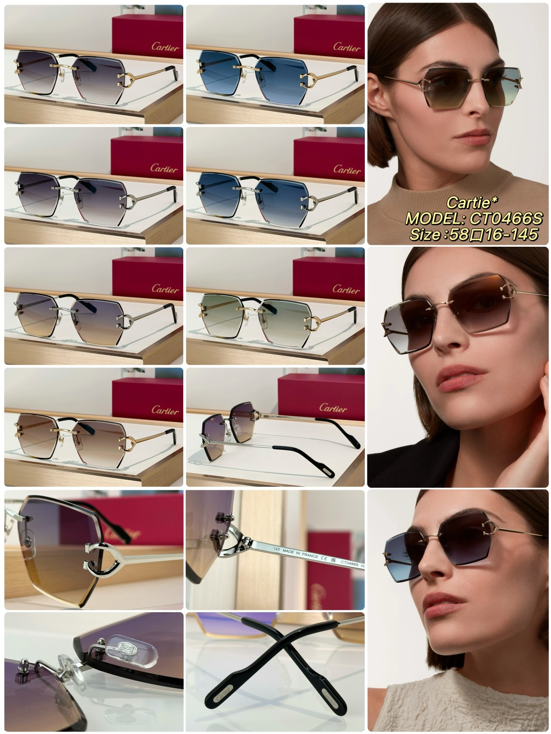 Cartier Sunglasses CT0466S