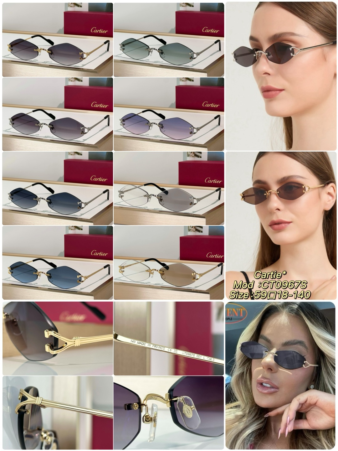Designer Sunglasses CT0967S