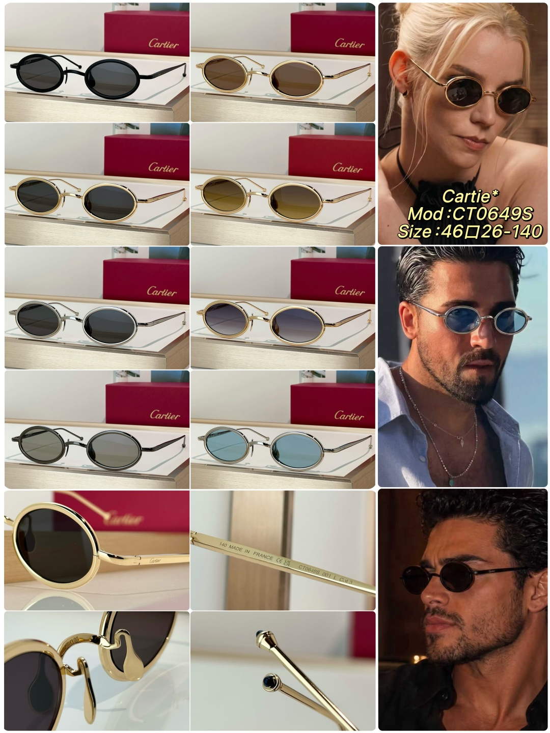 Designer Sunglasses CT0649S