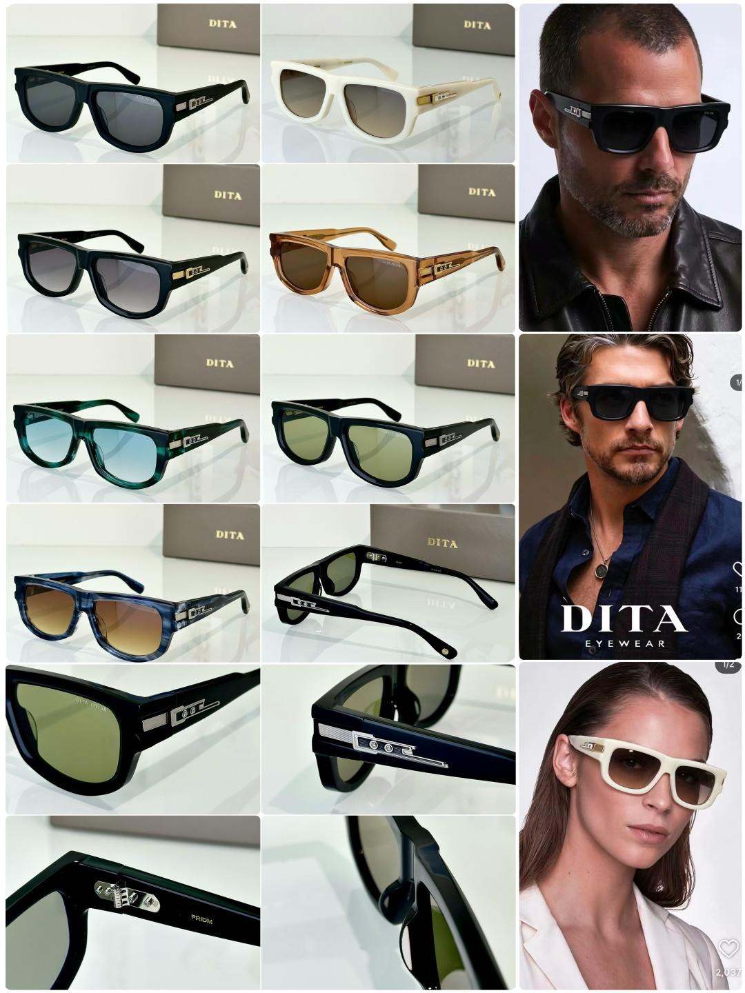 DITA Sunglasses PRIDM
