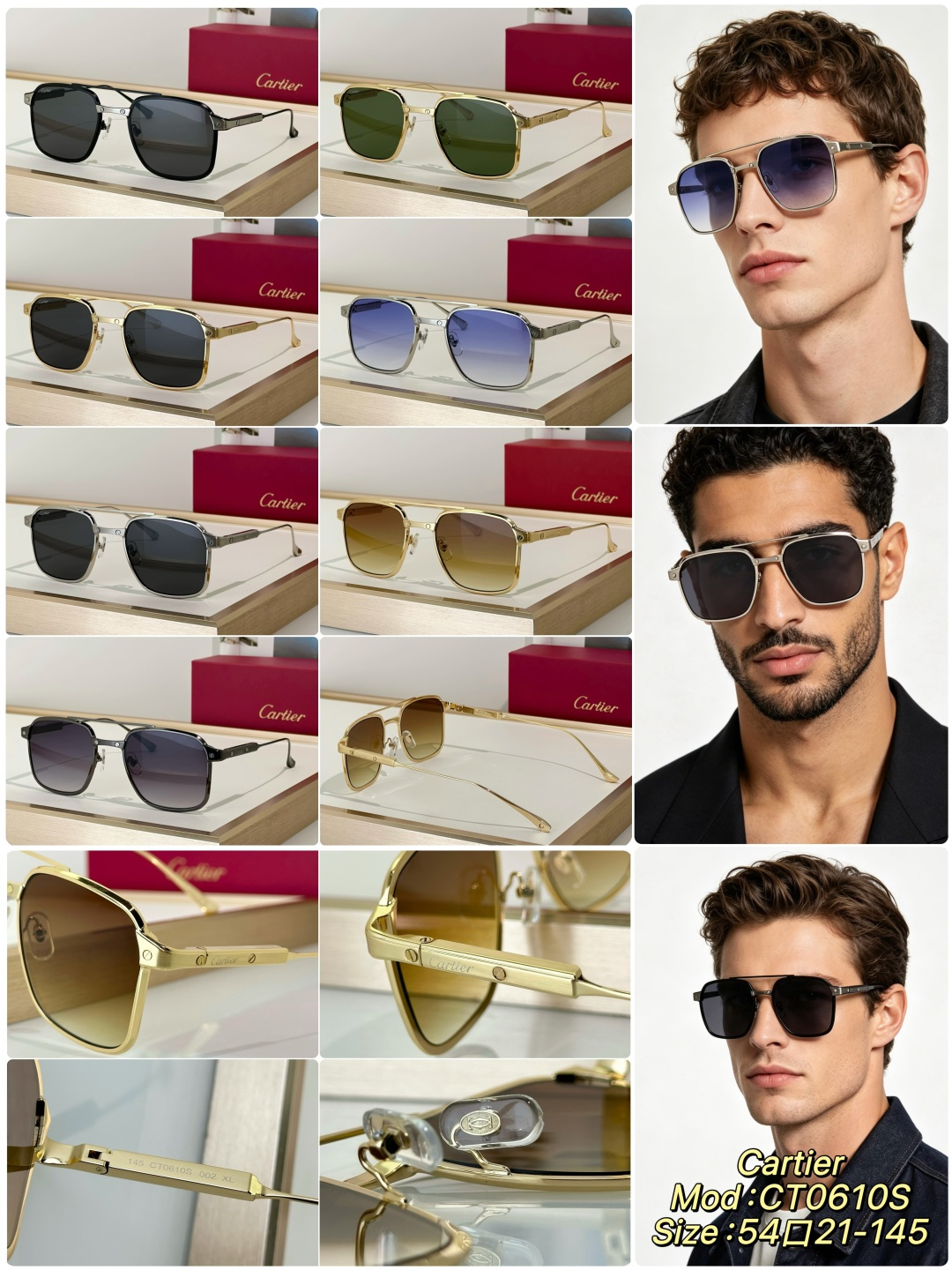 Cartier Sunglasses CT0610S