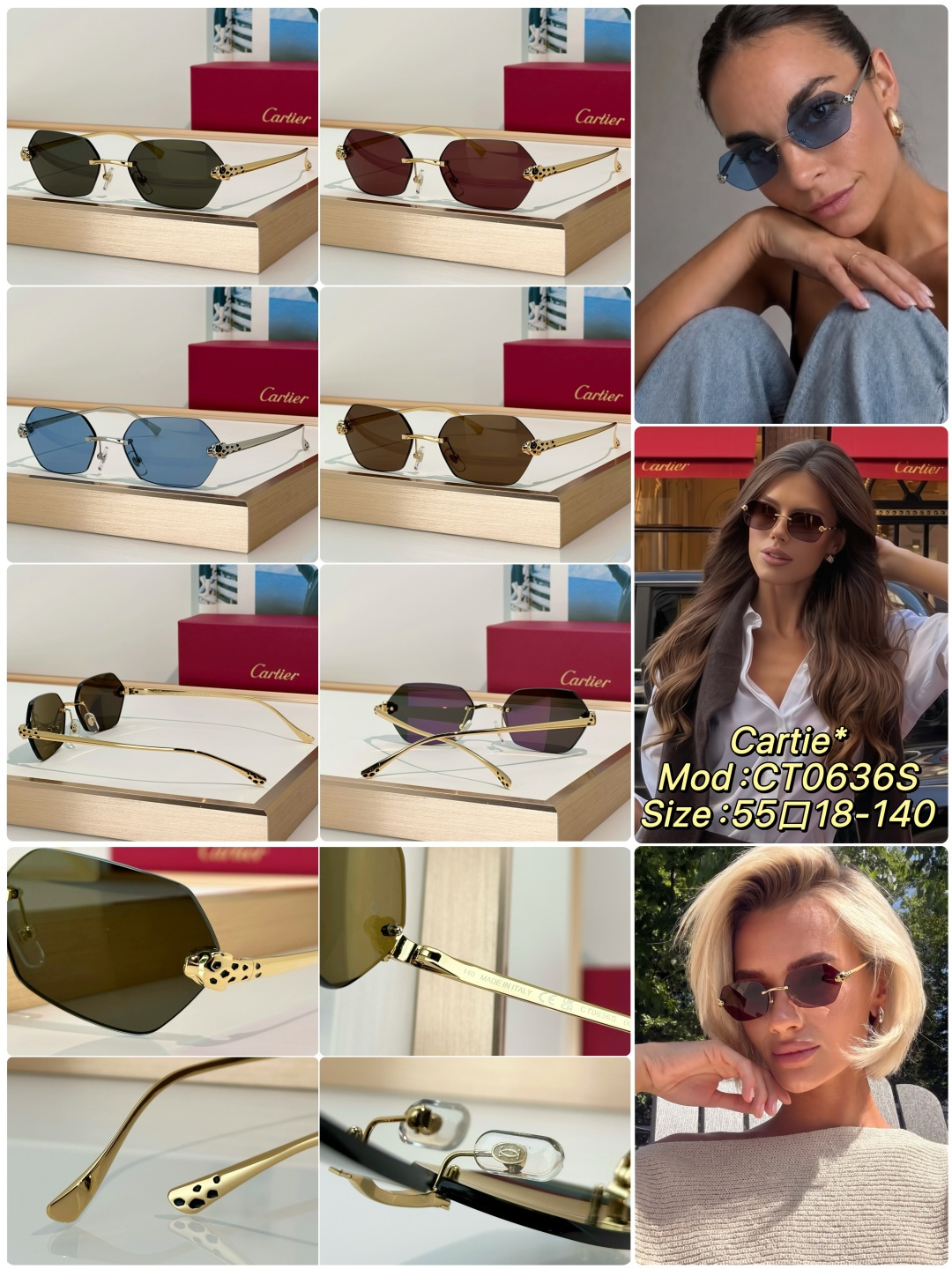 Designer Sunglasses CT0636S