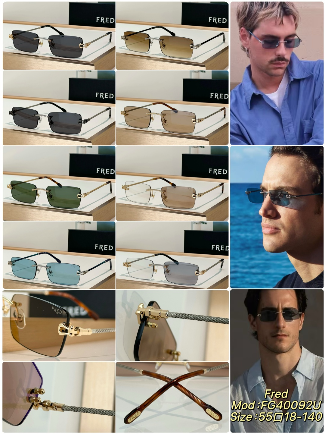 Designer Sunglasses FG40092U