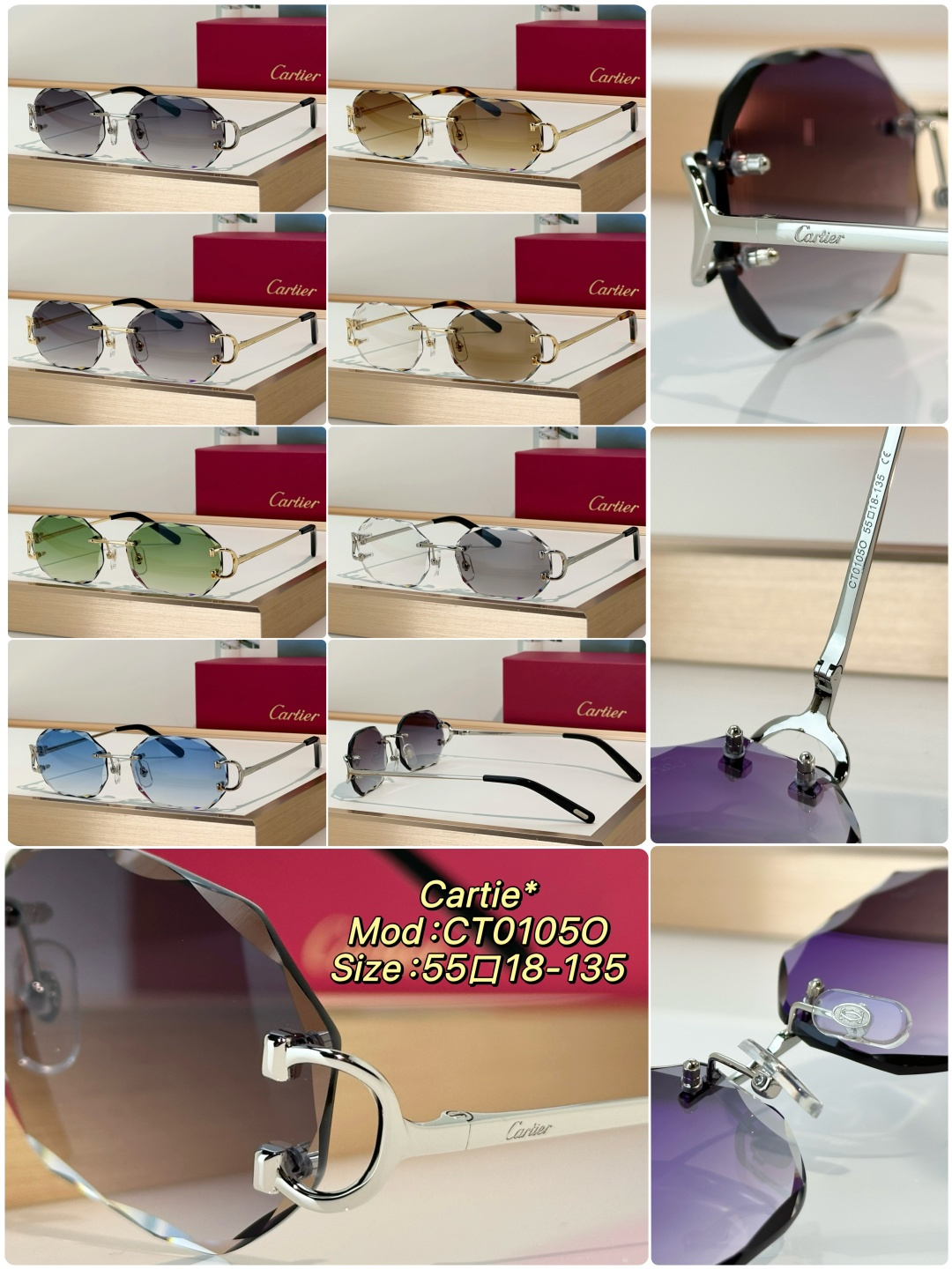 Designer Sunglasses CT0105O