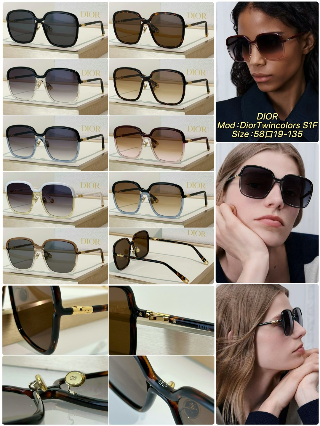 Dior Sunglasses DiorTwincoIors