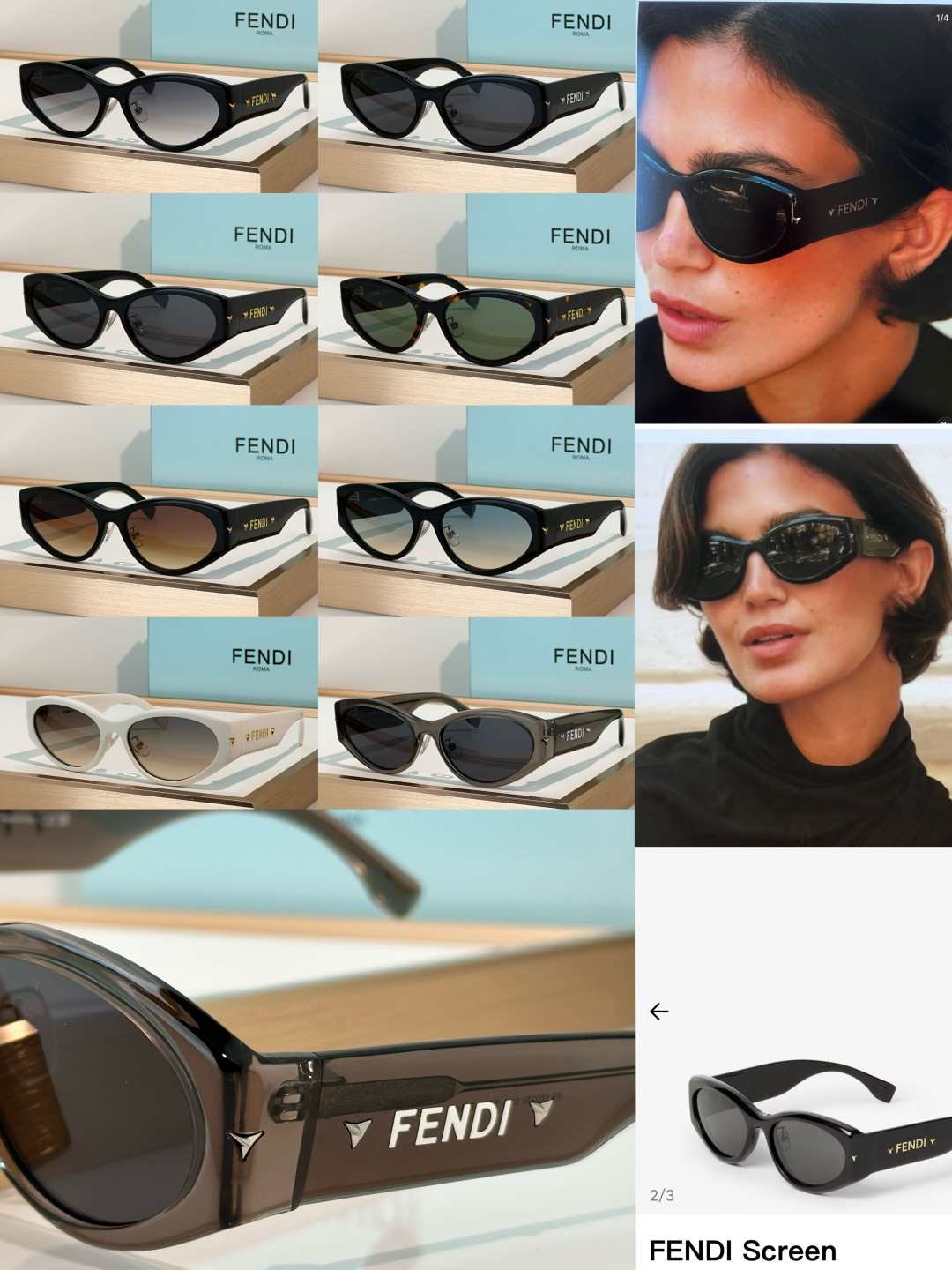 Designer Sunglasses FE40239I