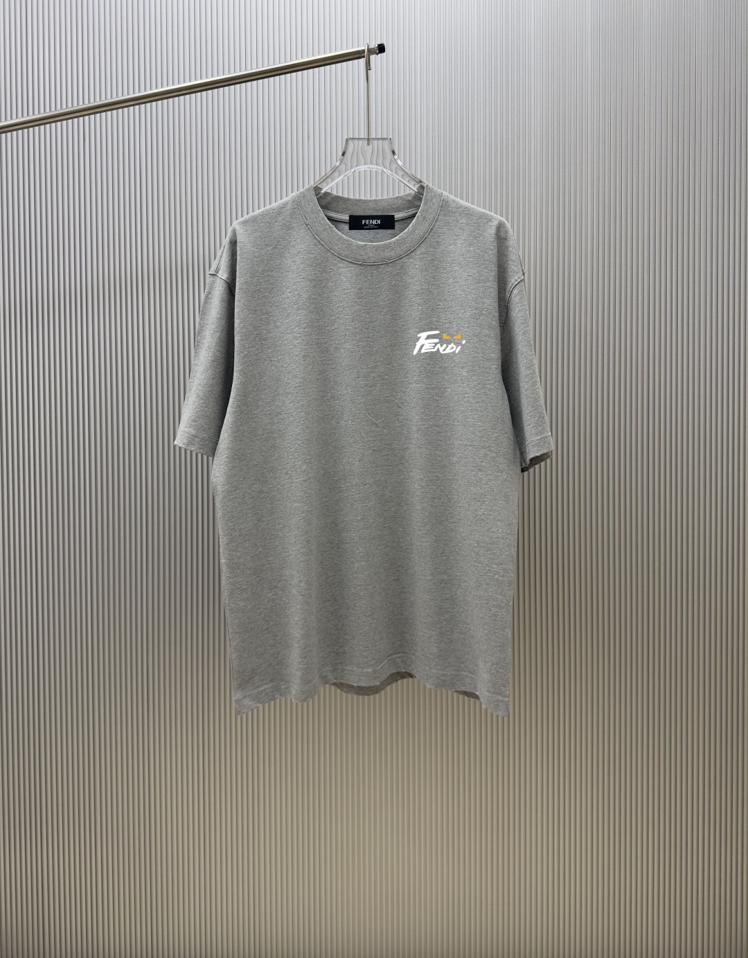 90@ (control de calidad estricto) Estilo: Fendi fe.idi camiseta de manga corta. Tela: 300g de algodón 100% de doble hil…