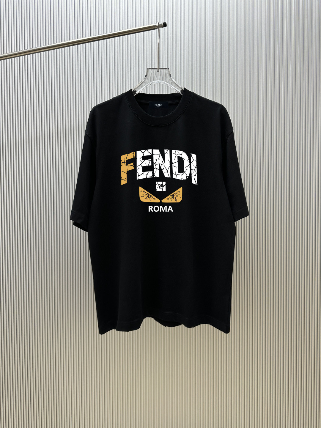 90@ (control de calidad estricto) Estilo: camiseta de manga corta fe.idi de Fen Di. Tejido: 300g de doble hilo 100% alg…