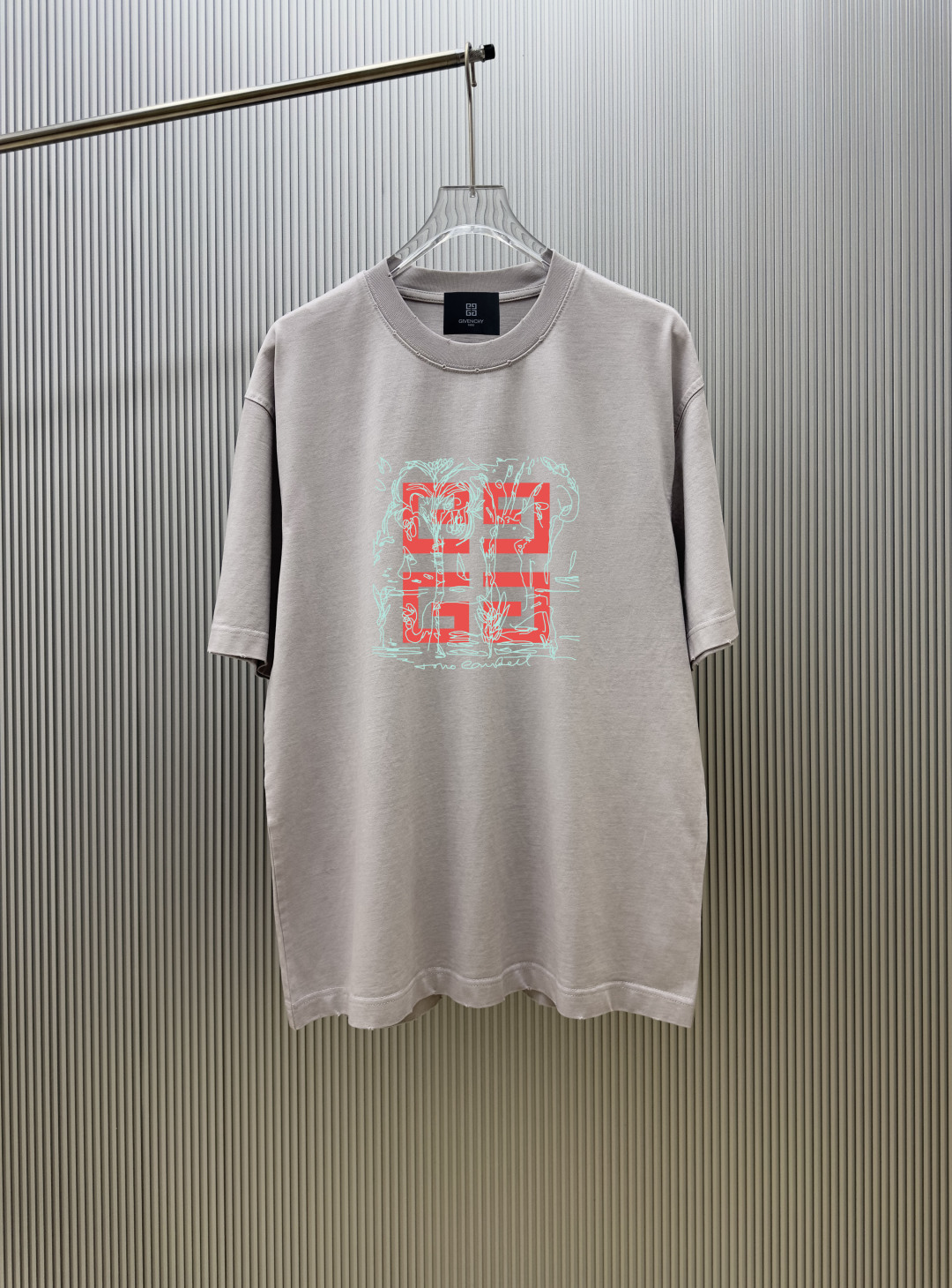 95 @ (Estricto control de calidad) Estilo: camiseta de manga corta de Givenchy GlVEN.CHY Tejido: 300 g de hilo doble 10…