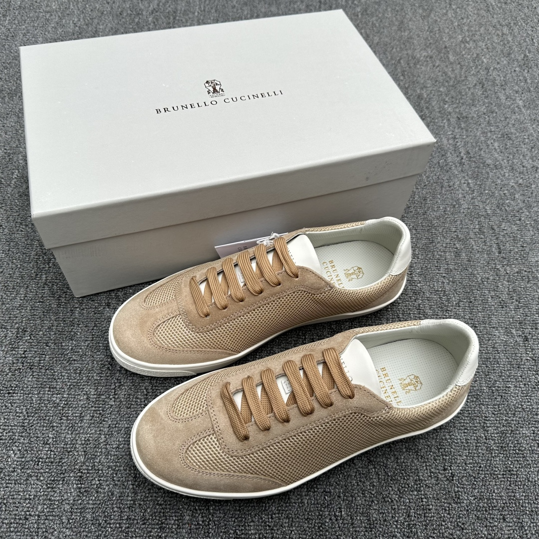 NO:350379,Brunello Cucinelli BC Men's Men's Women's Training Shoes Lace-up Casual Men's Shoes This brand is the world's top luxury brand from Italy. All products are made of the top fabrics in the clothing industry today. Coupled with Italy's unique traditional handicrafts, the brand has the reputation of 