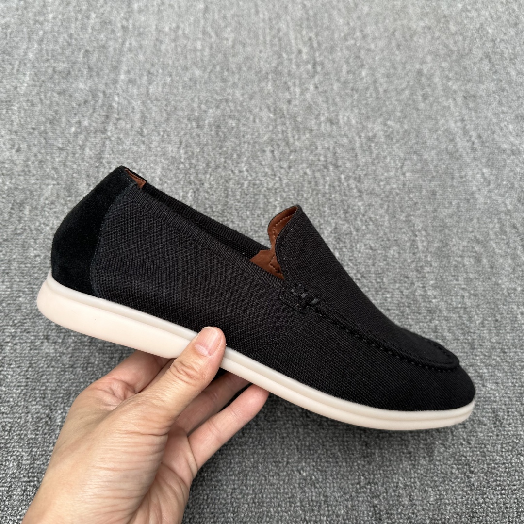 Loro Piana Men's Wish Wool Blend Knit Moccasin Sneakers - Comfortable & Stylish 5 cmp i1745700451256 921 0 3