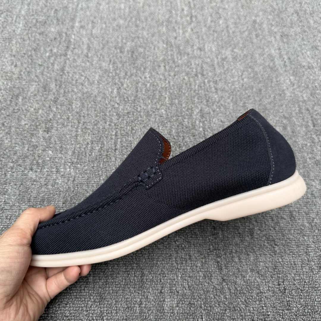 Loro Piana Men's Wish Wool Blend Knit Moccasin Sneakers - New Arrival 8 cmp i1745700544778 1480 0 6