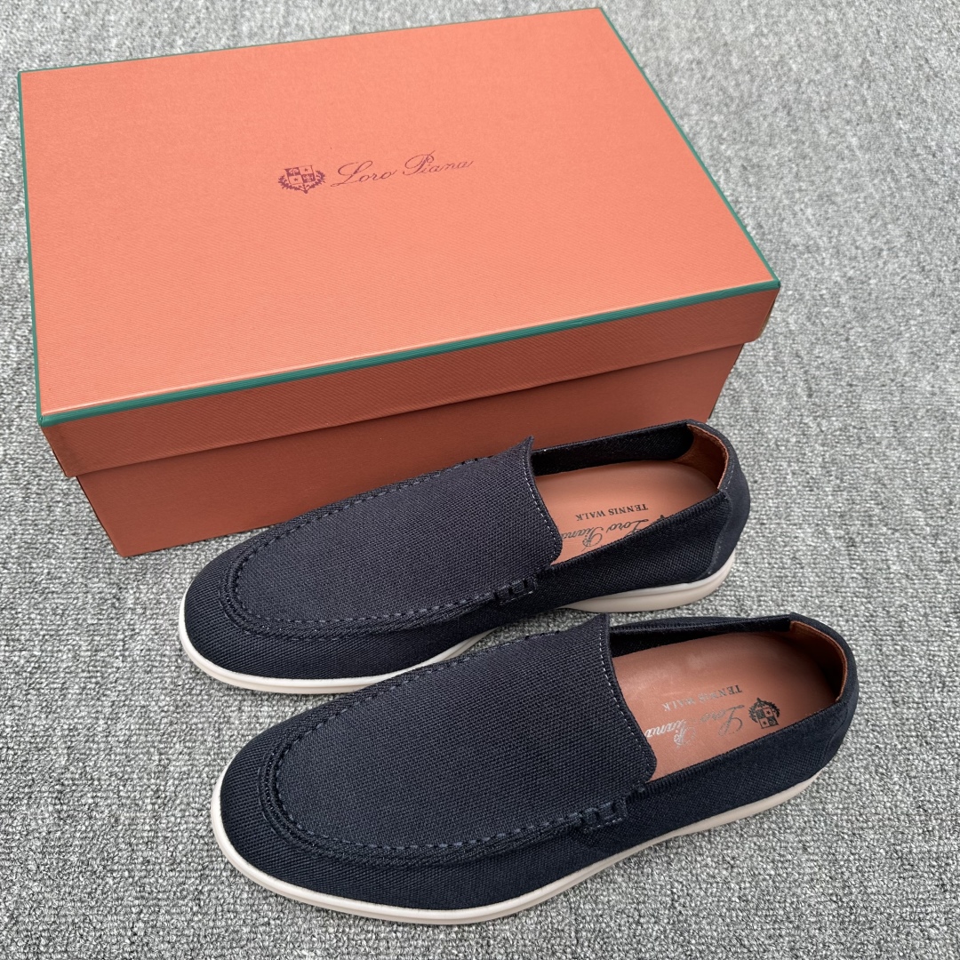 Loro Piana Men's Wish Wool Blend Knit Moccasin Sneakers - New Arrival 2 cmp i1745700544779 7800 0 0