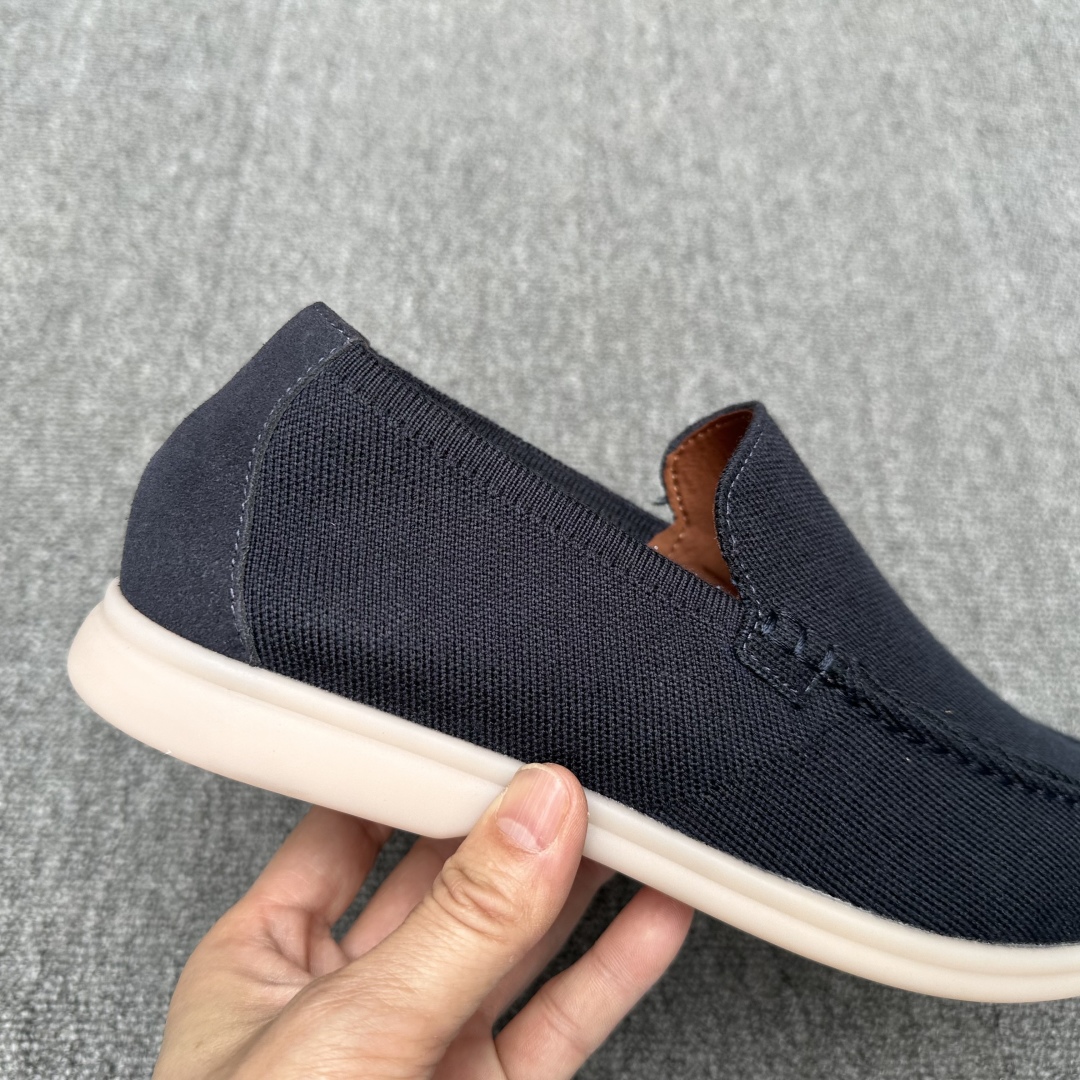 Loro Piana Men's Wish Wool Blend Knit Moccasin Sneakers - New Arrival 6 cmp i1745700553146 2581 0 4