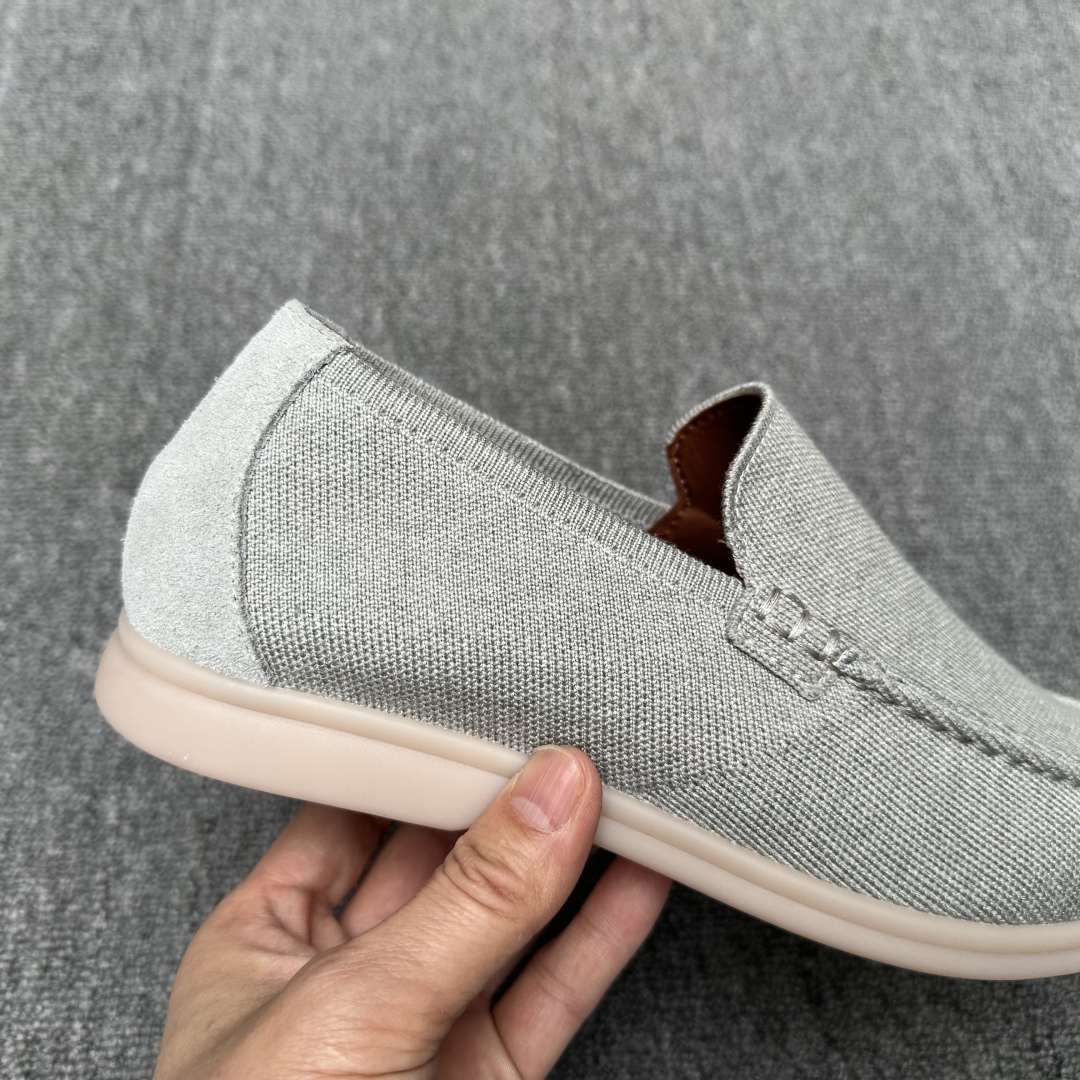 Loro Piana Men's Wish Wool Blend Knit Moccasin Sneakers - Comfortable & Stylish 6 cmp i1745700578004 8964 0 4