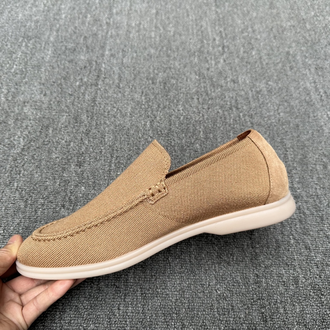Loro Piana Men's Wish Wool Blend Knit Moccasin Sneakers - Comfortable & Stylish 8 cmp i1745700616001 3131 0 6