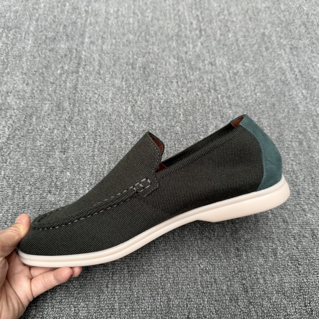Loro Piana Men's Wish Wool Blend Knit Moccasin Sneakers - Comfortable & Stylish 8 cmp i1745700720105 5850 0 6